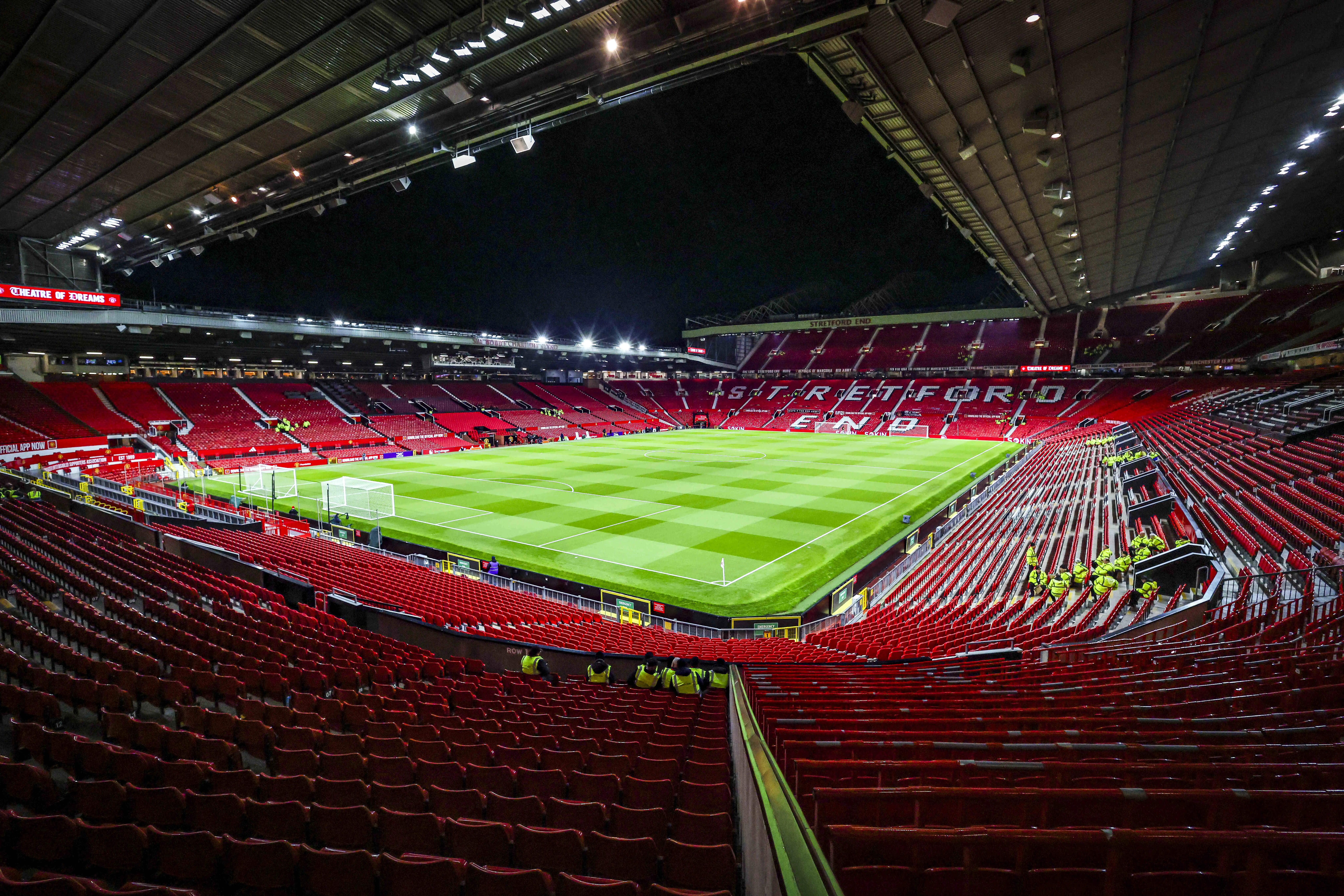 View inside Old Trafford