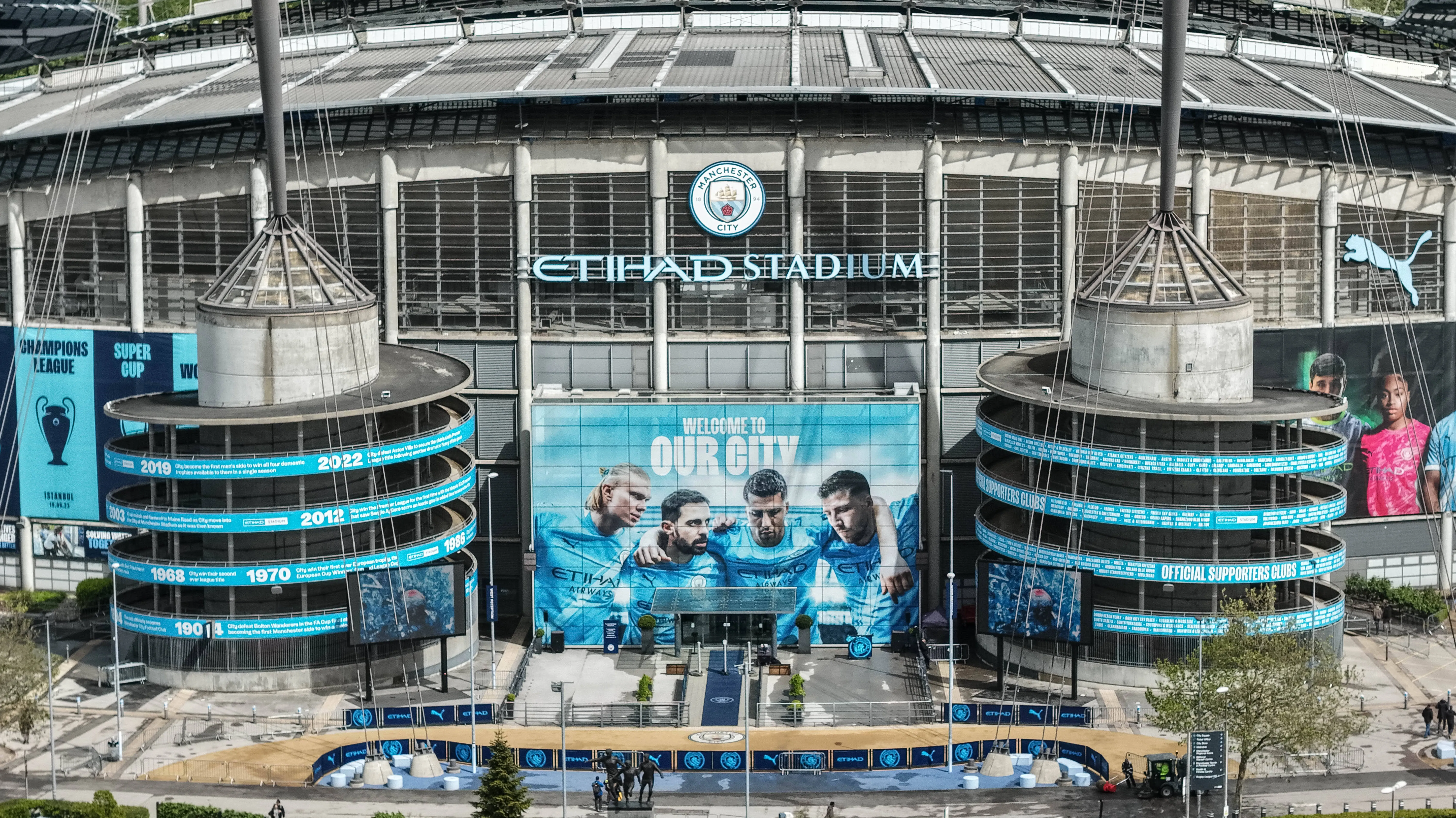 New footage shows expanded North Stand in action as Etihad Stadium gets green light for record crowd