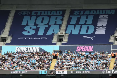 Man City&rsquo;s North Stand debut fixture finally revealed as huge Etihad Stadium boost now confirmed