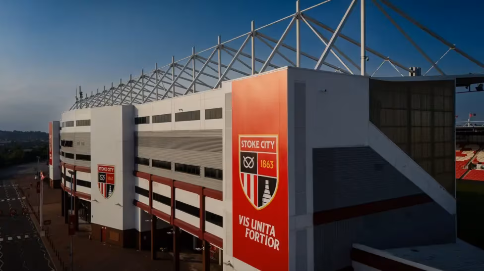 How the new badge looks at the bet365 Stadium