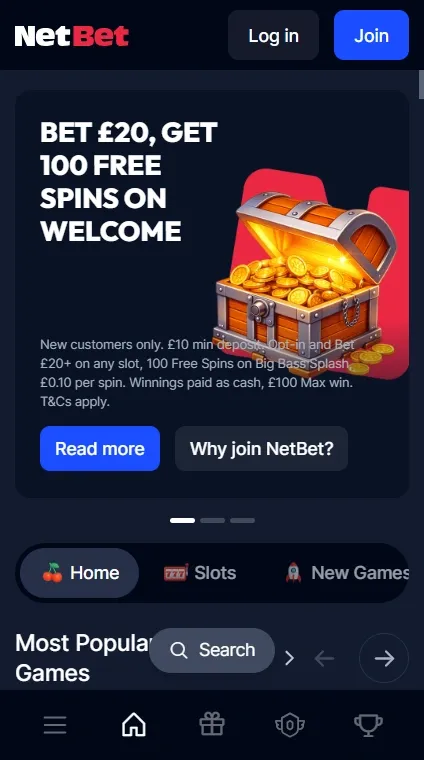 netbet casino sign up offer: bet 20, get 100 free spins