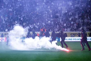 Fan violence in Split following Croatian Cup semi-final