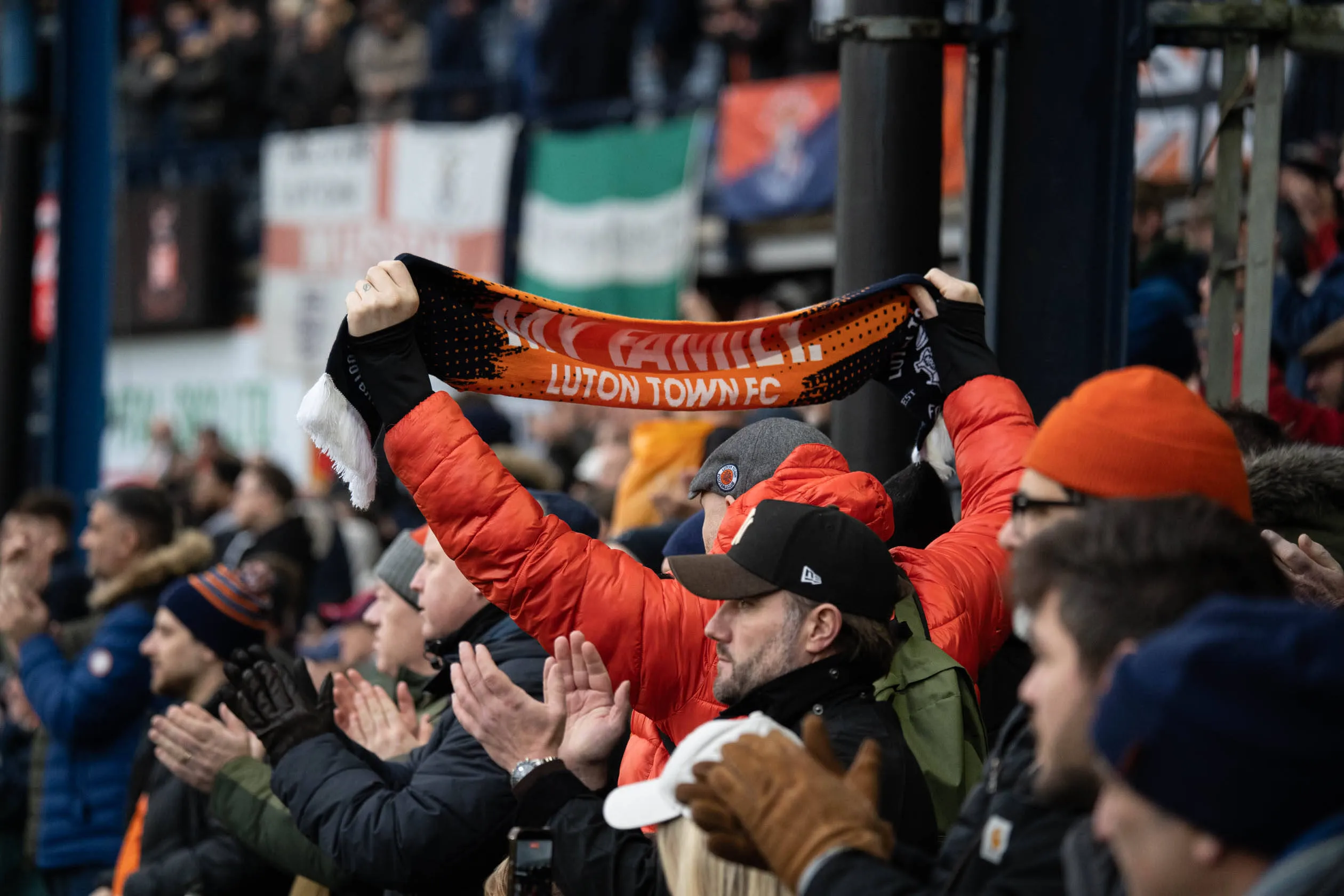 Latest Power Court flyover gives Luton Town fans closer look at how the new stadium is developing