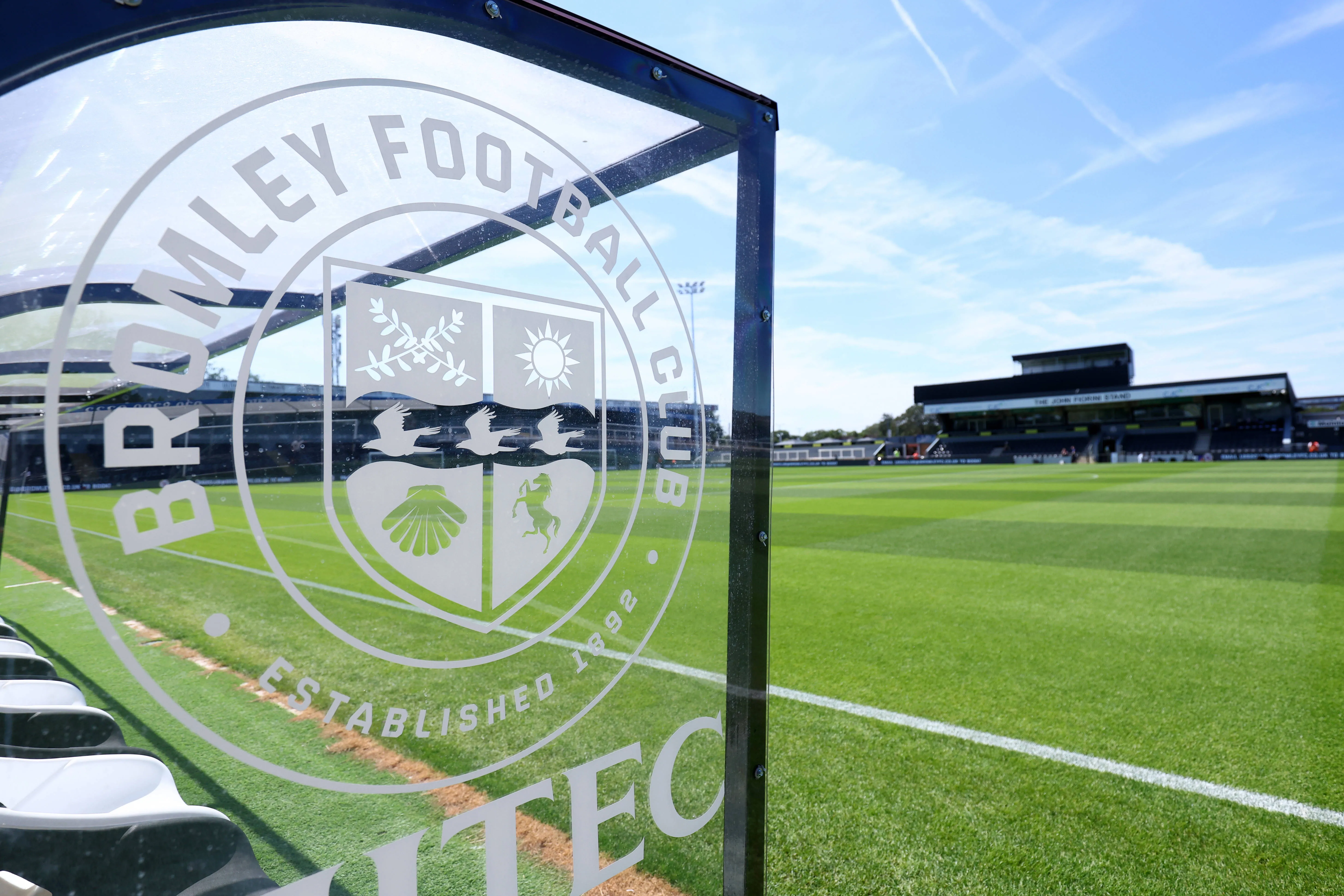 League One newcomers unveil new temporary 178-seater stand dedicated to late supporter