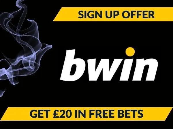 bwin sign-up offer: Bet &pound;10, get &pound;20 in free bets