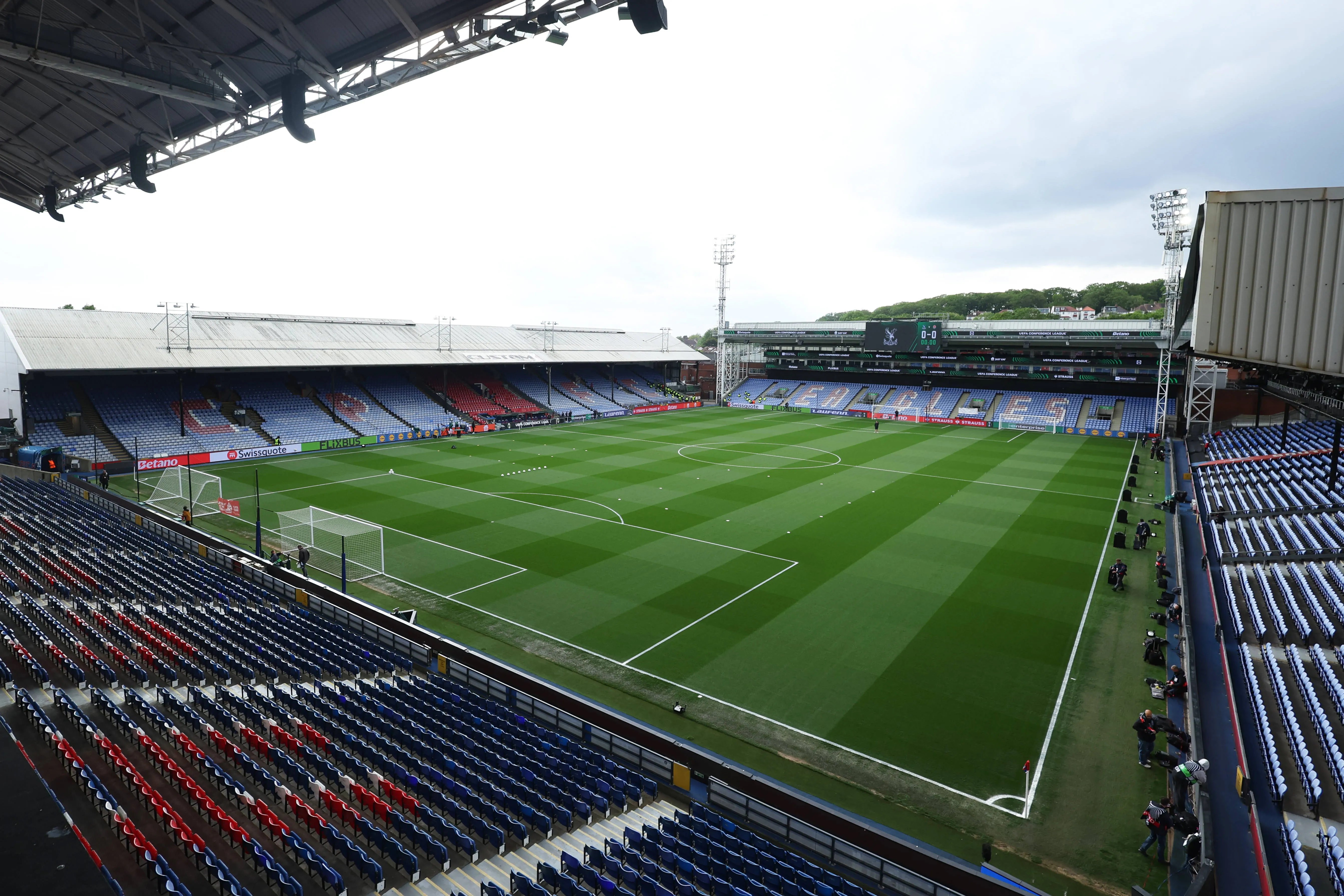 View inside Selhurst Park 