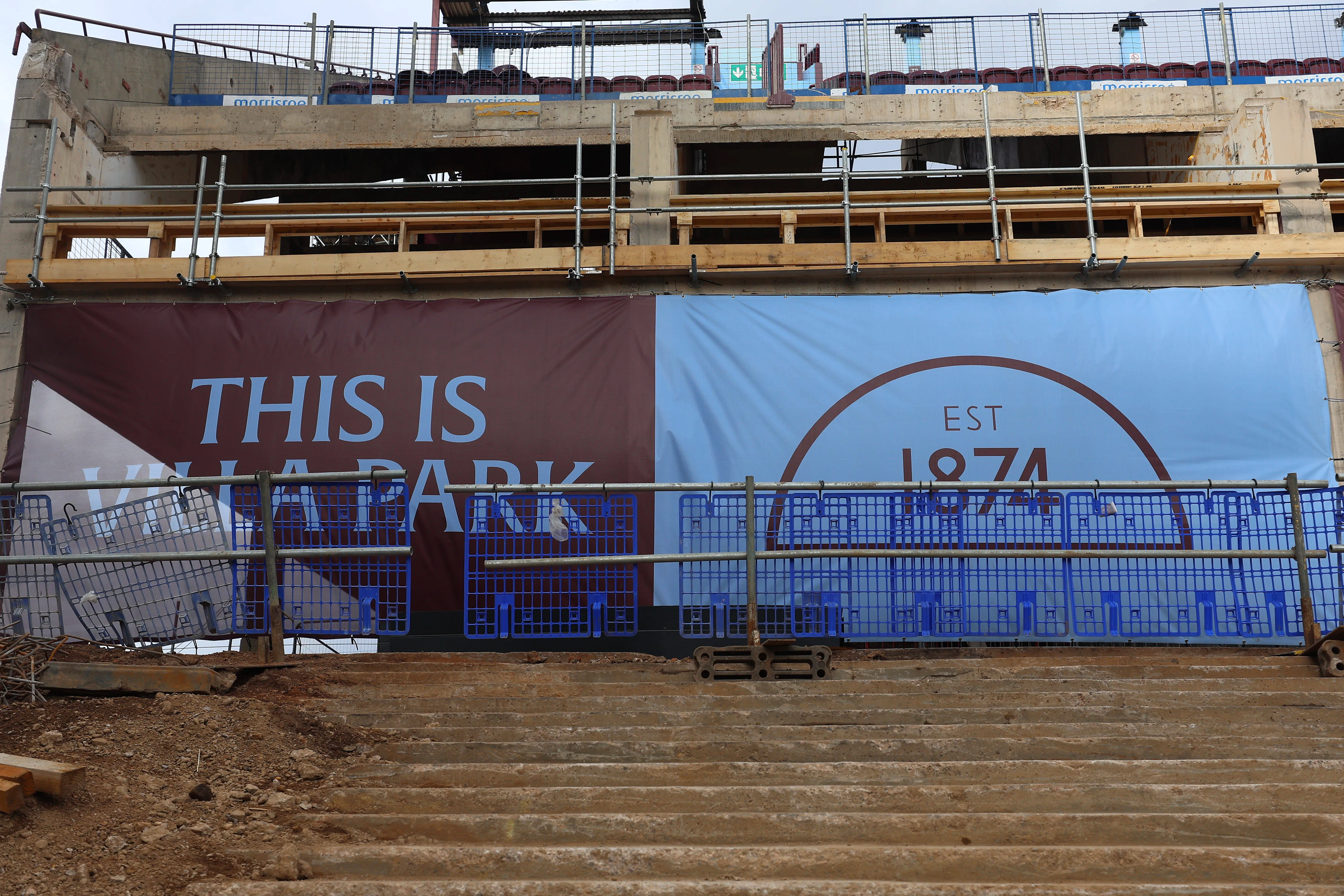 Villa Park expansion update as Aston Villa fans get new close-up look at vast North Stand changes