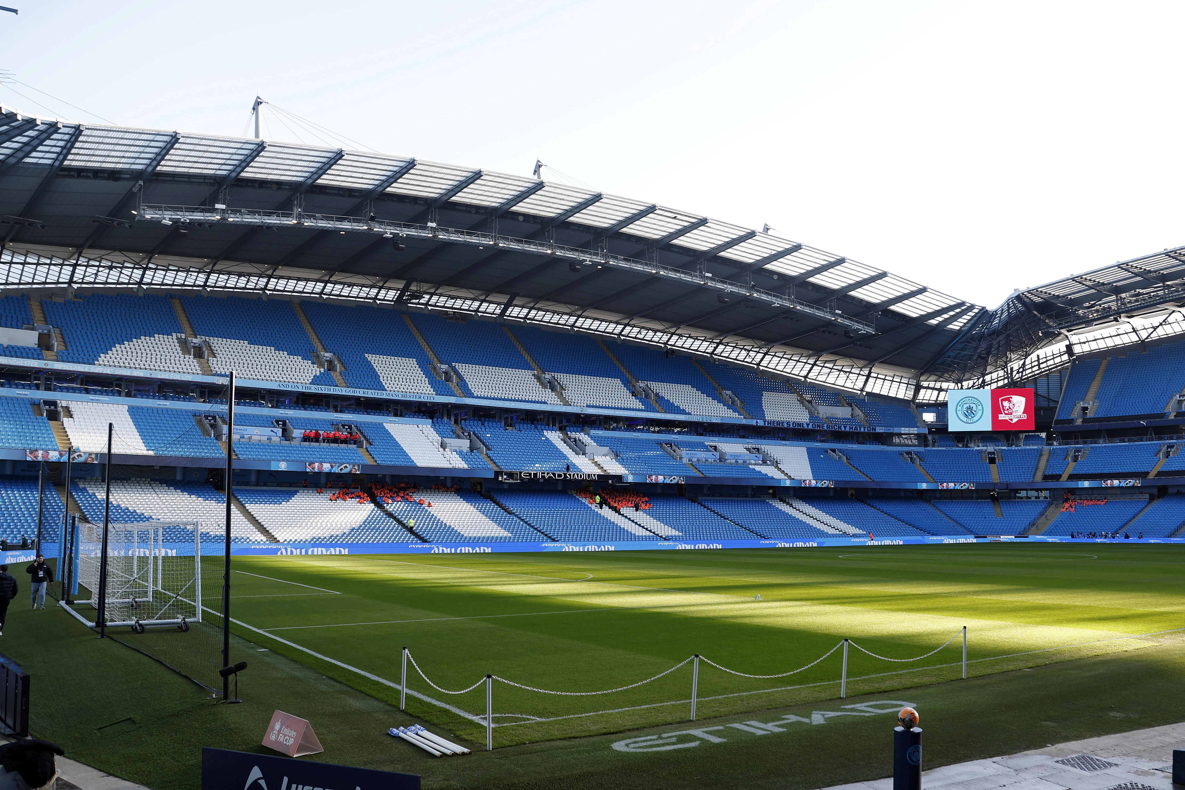 General view of The Etihad Stadium