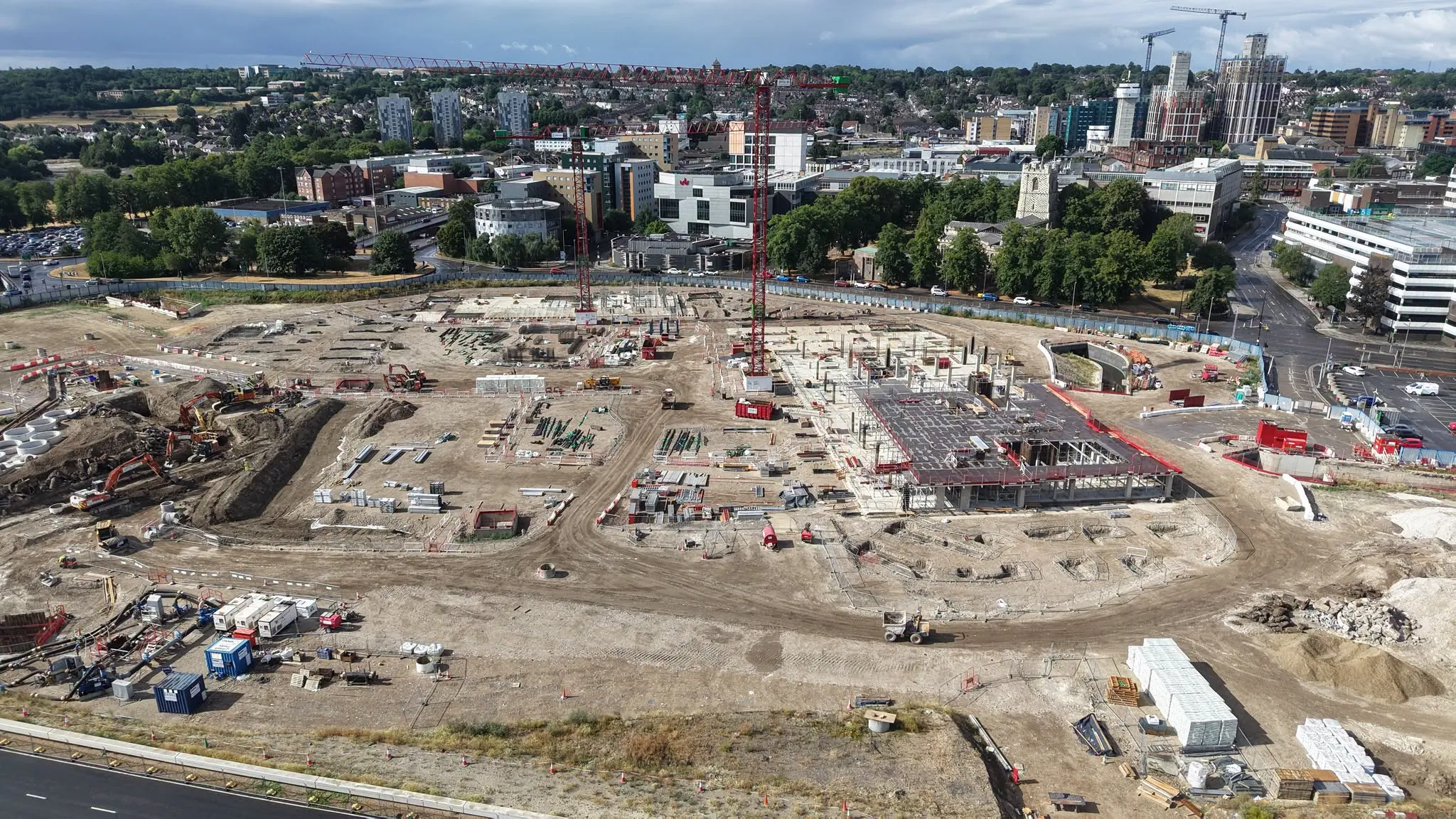 Power Court player tunnel footprint spotted as latest Luton Town stadium progress update emerges