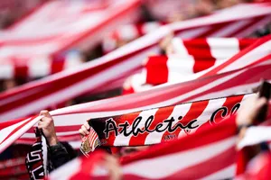 Athletic Bilbao fans travel to Seville in their numbers ahead of Copa del Rey final