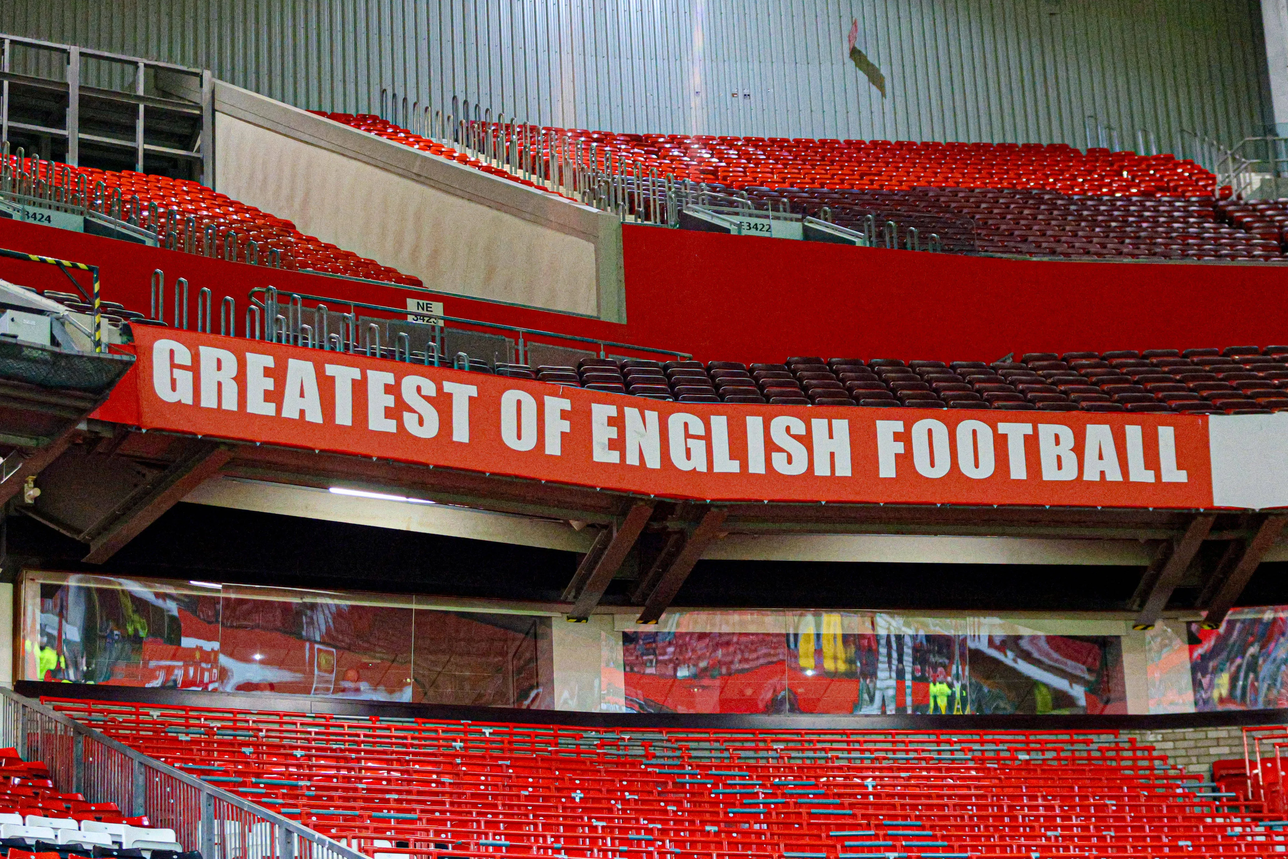General view inside Old Trafford