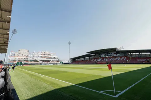New Kop Stand drone footage reveals latest progress at Wrexham&rsquo;s Racecourse Ground