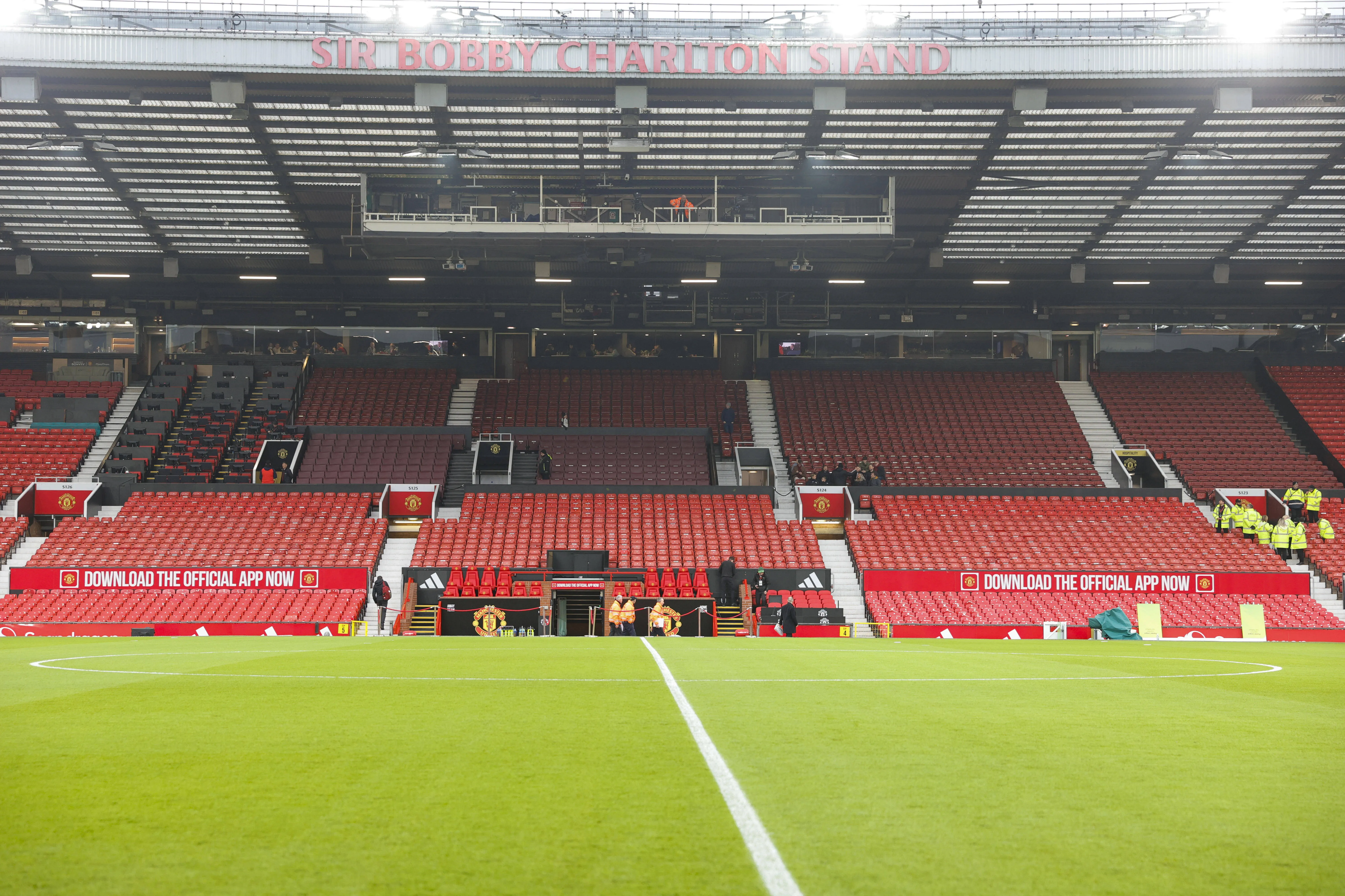 Man Utd make major overhaul to Old Trafford as work begins just for Champions League return