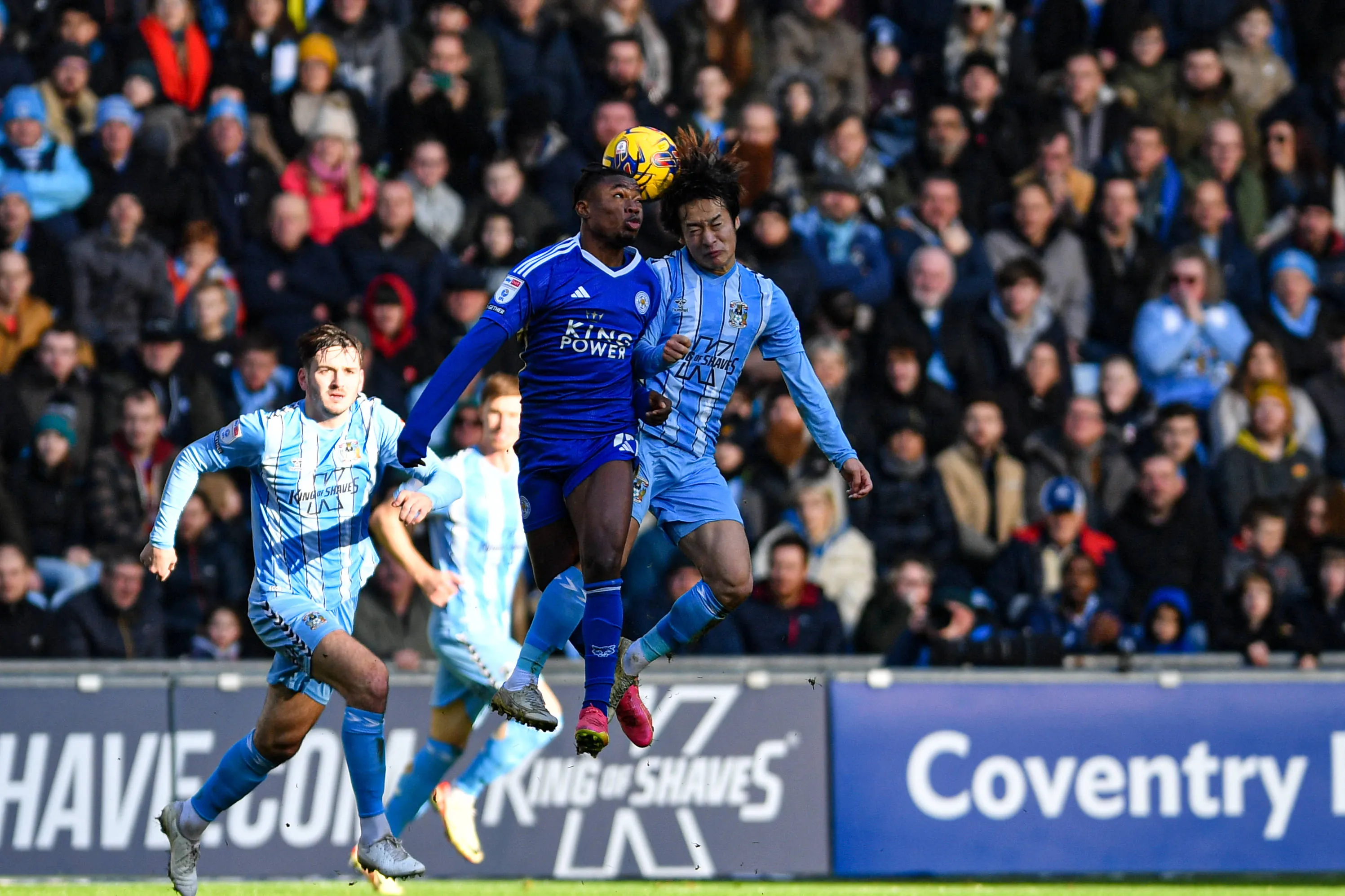Coventry City versus Leicester City