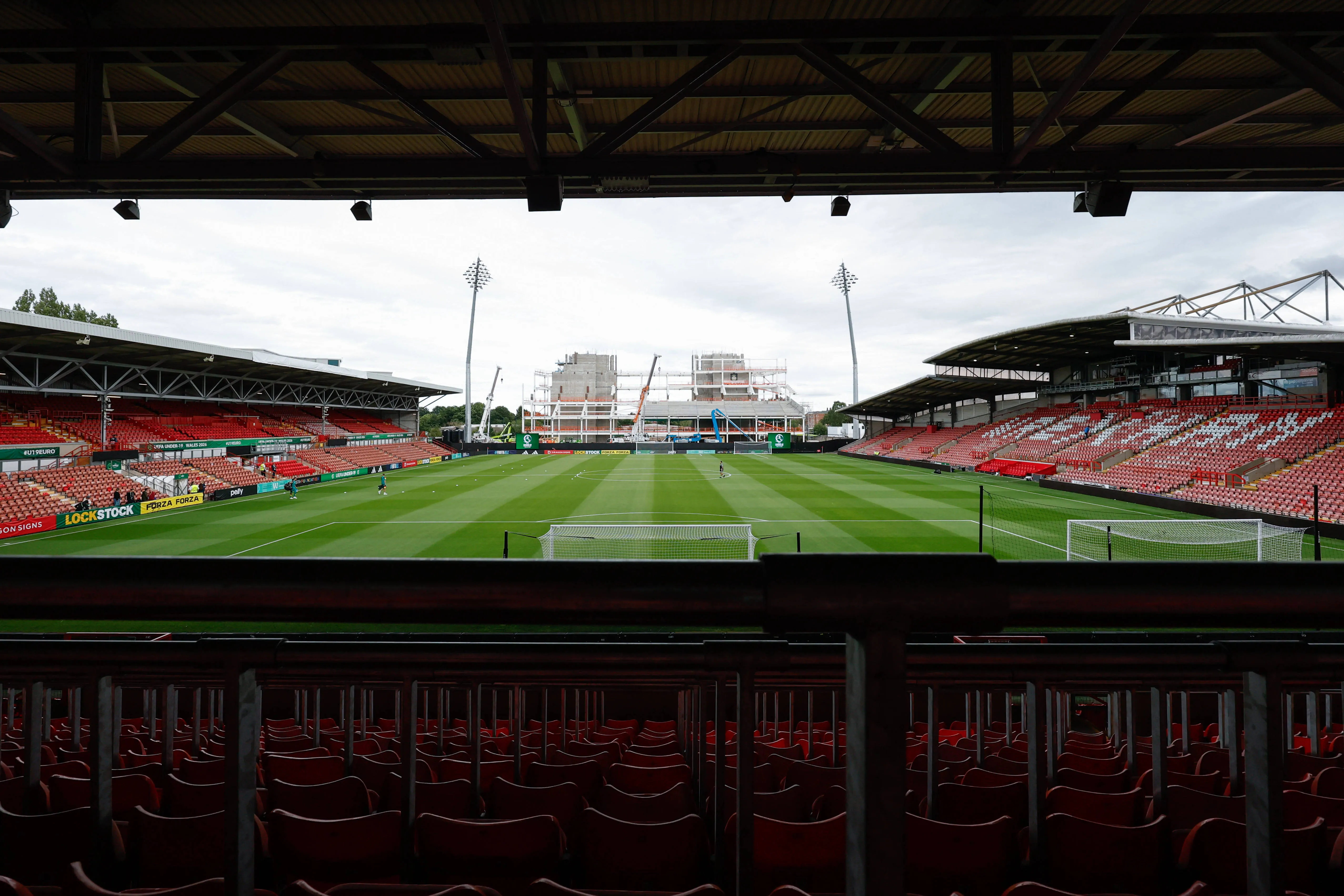 European football will finally return to the Racecourse Ground