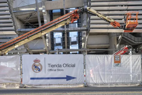 Real Madrid Stadium upgrade