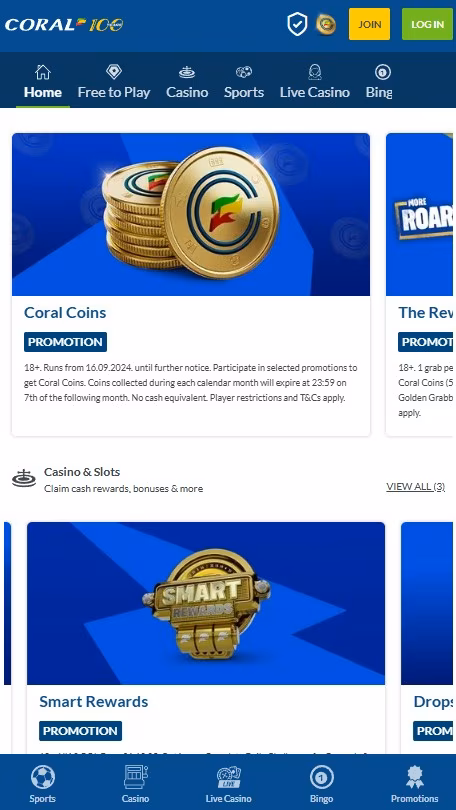 coral review ongoing promotions