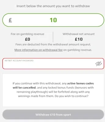 netbet withdrawal guide, minimum &pound;10