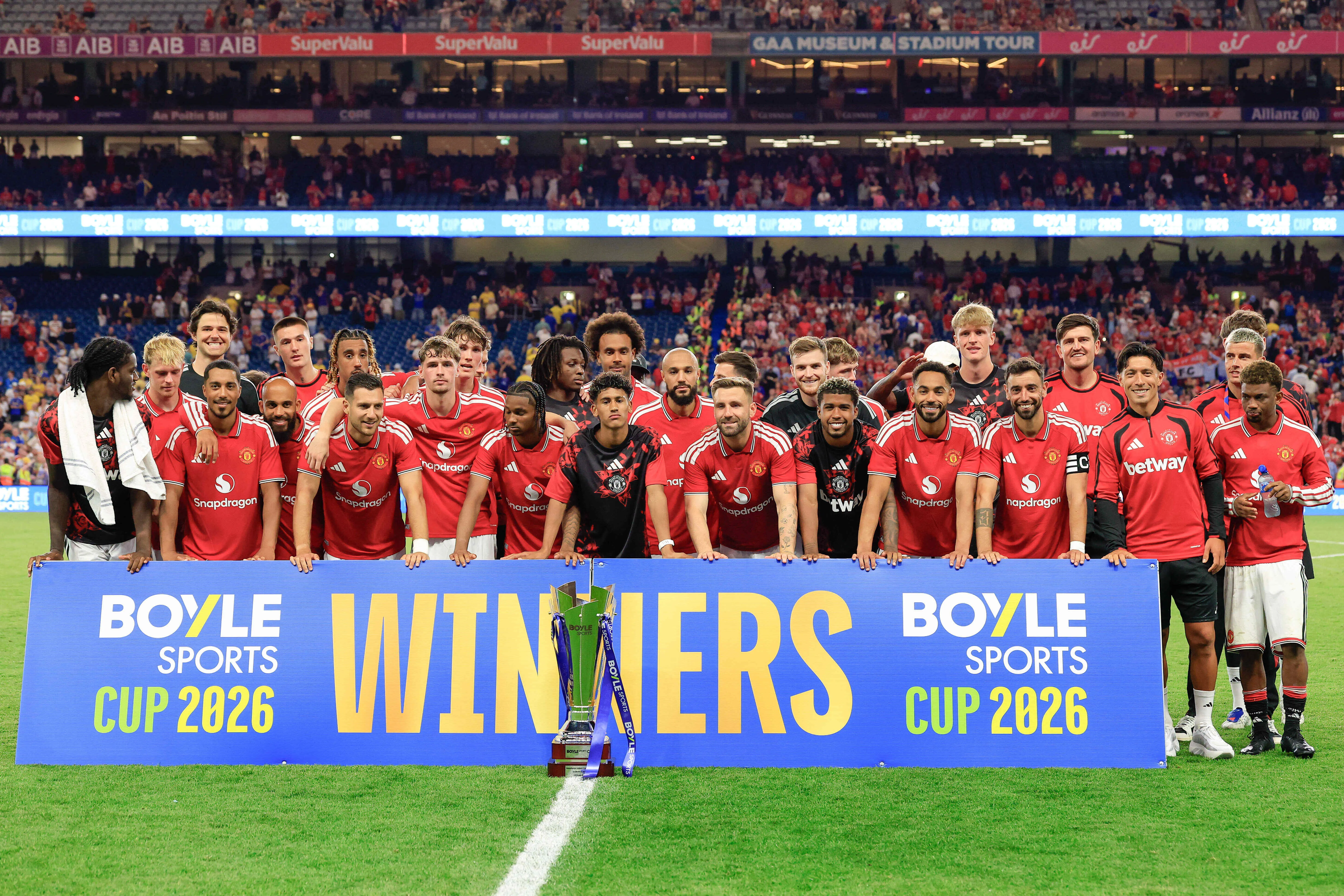 Croke Park eyes more Premier League action after Manchester United showcase success