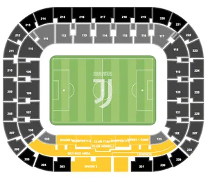 Juventus tickets seating plan