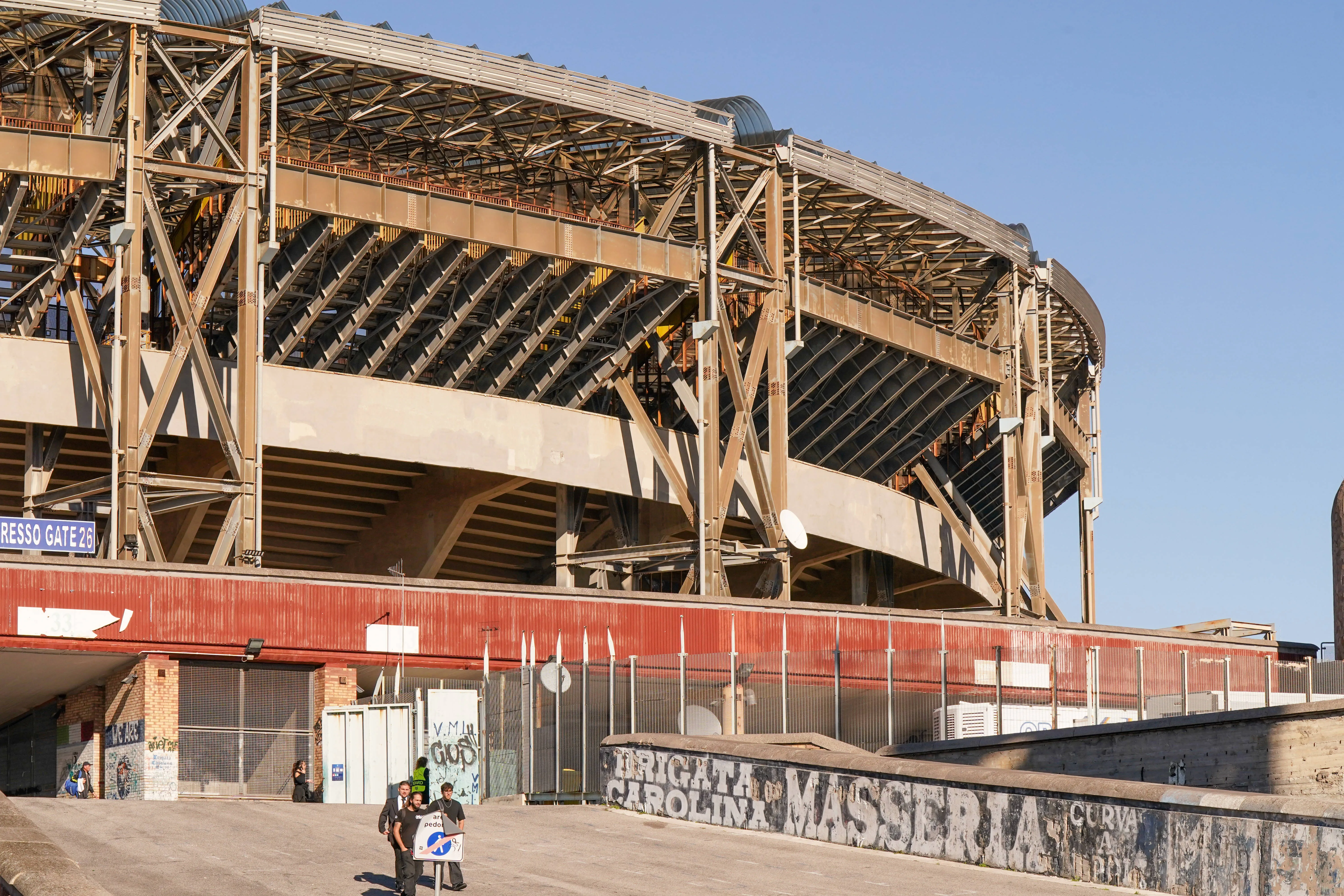 Napoli's home has long been in need of major redevelopment