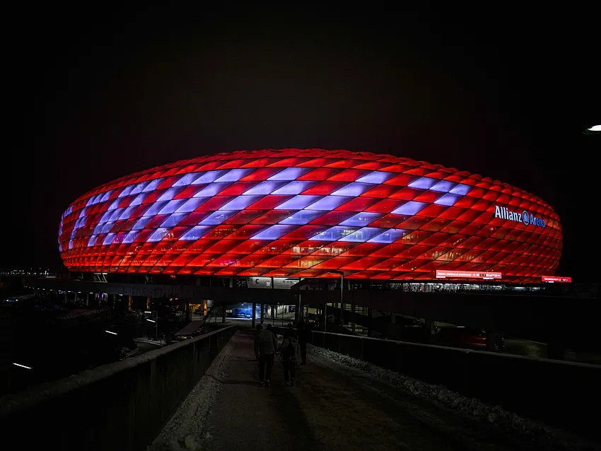 The Fu&szlig;ball Arena M&uuml;nchen 