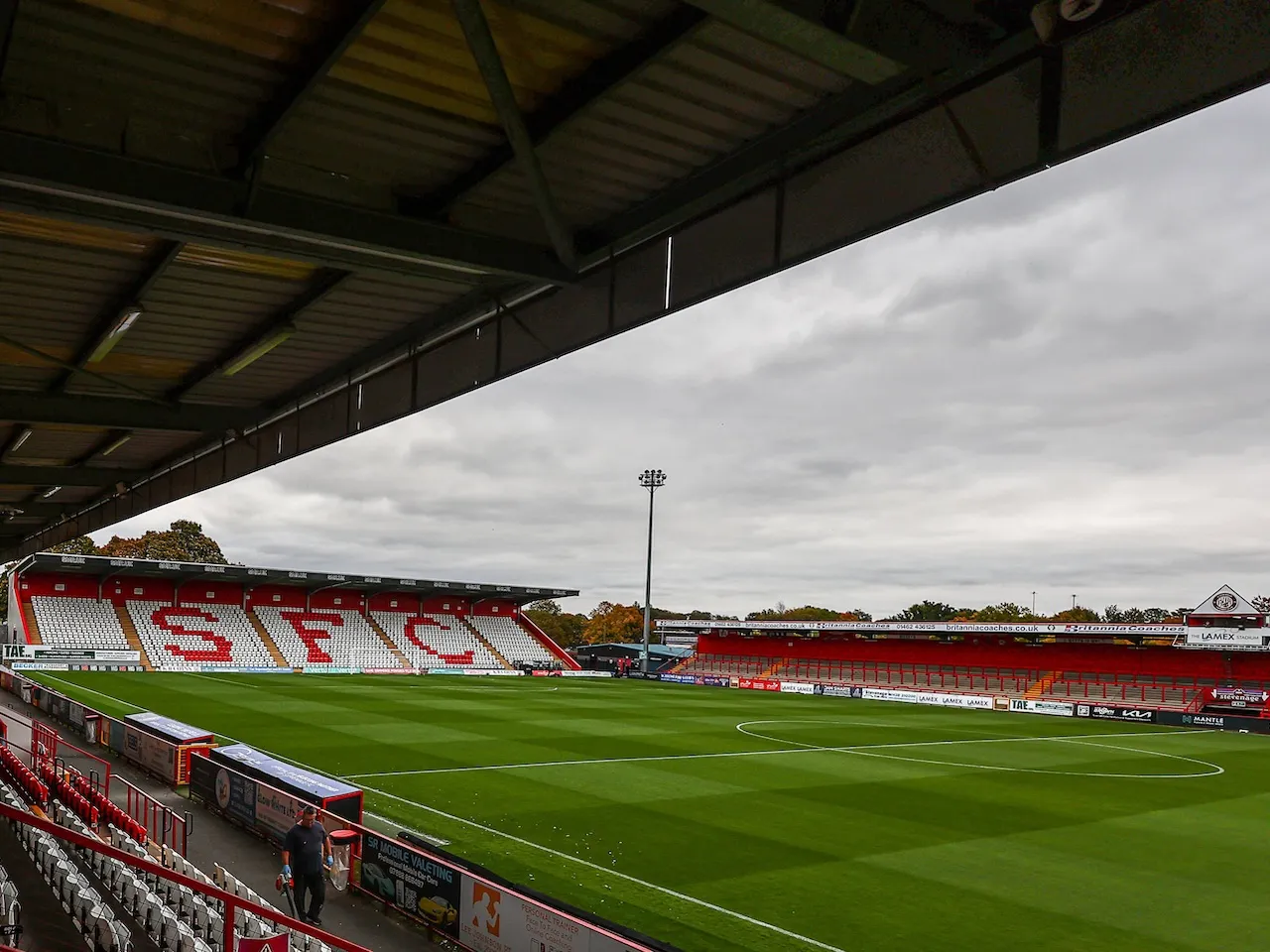 Stevenage stadium&rsquo;s new name revealed as 10-year deal agreed with League One club