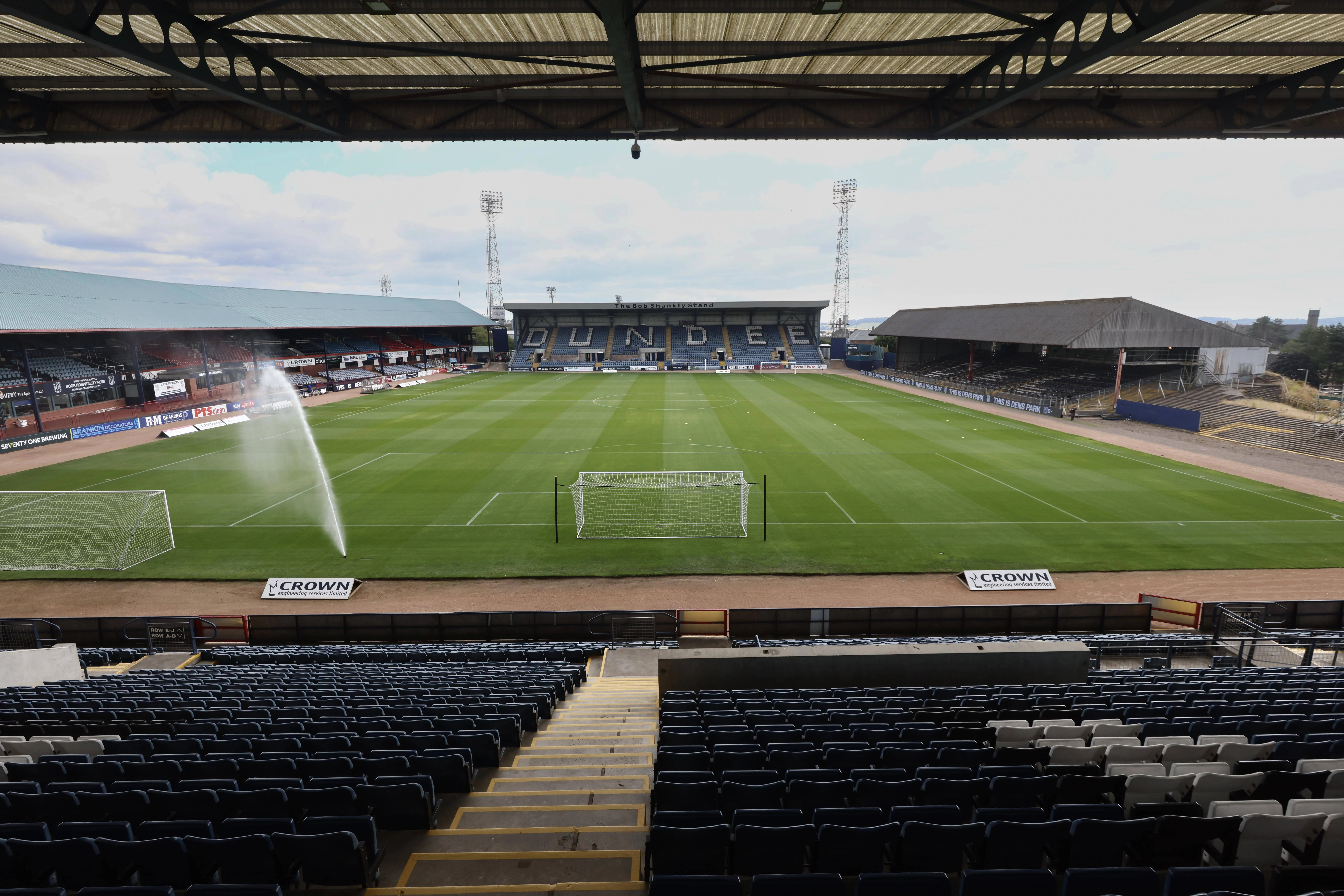 A general view inside Dens Park