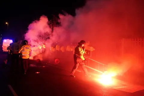 Controversial Legia Warsaw fans banned from five UEFA away games after Aston Villa violence