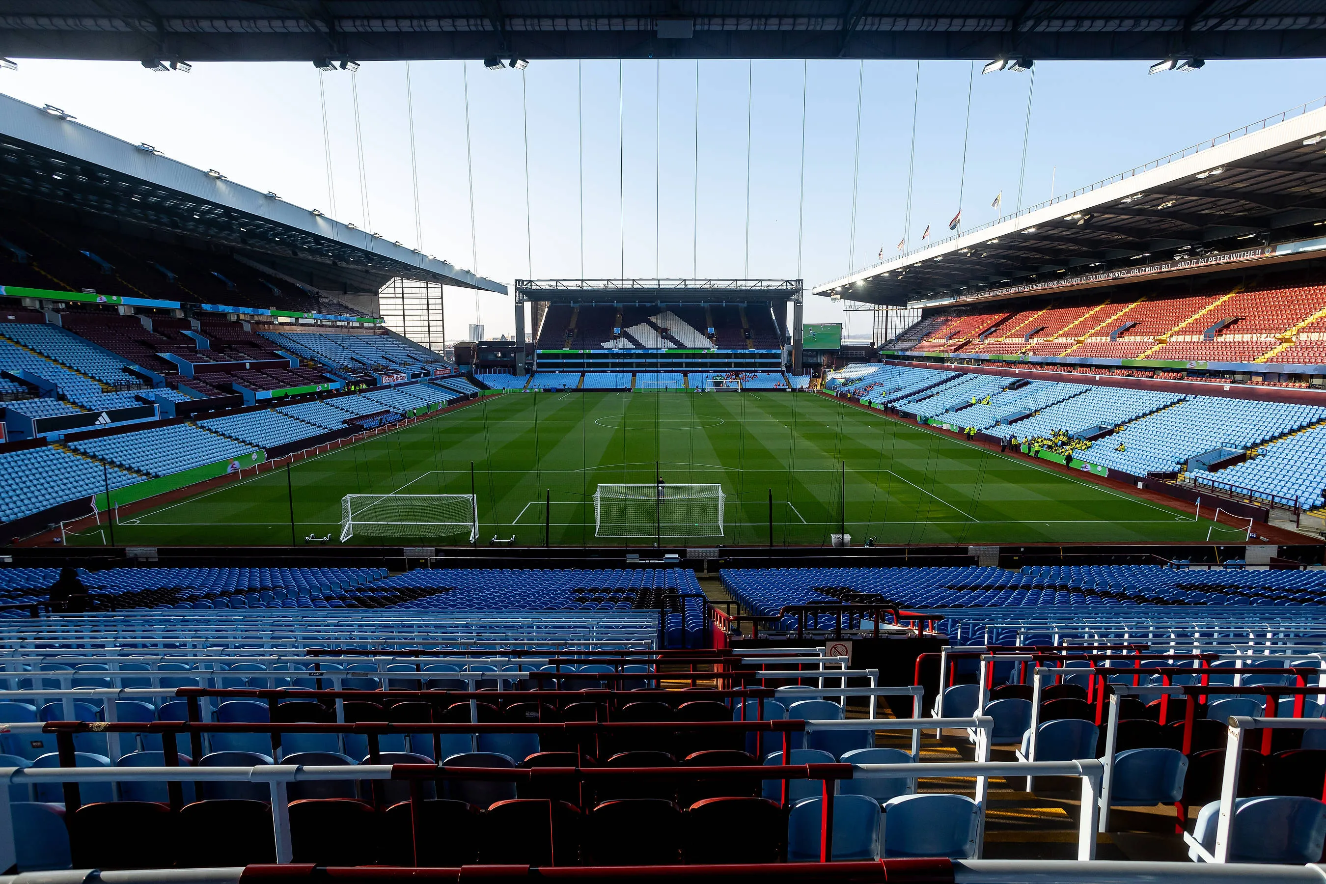 Villa Park drone footage shows latest update on North Stand demolition as expansion works accelerate