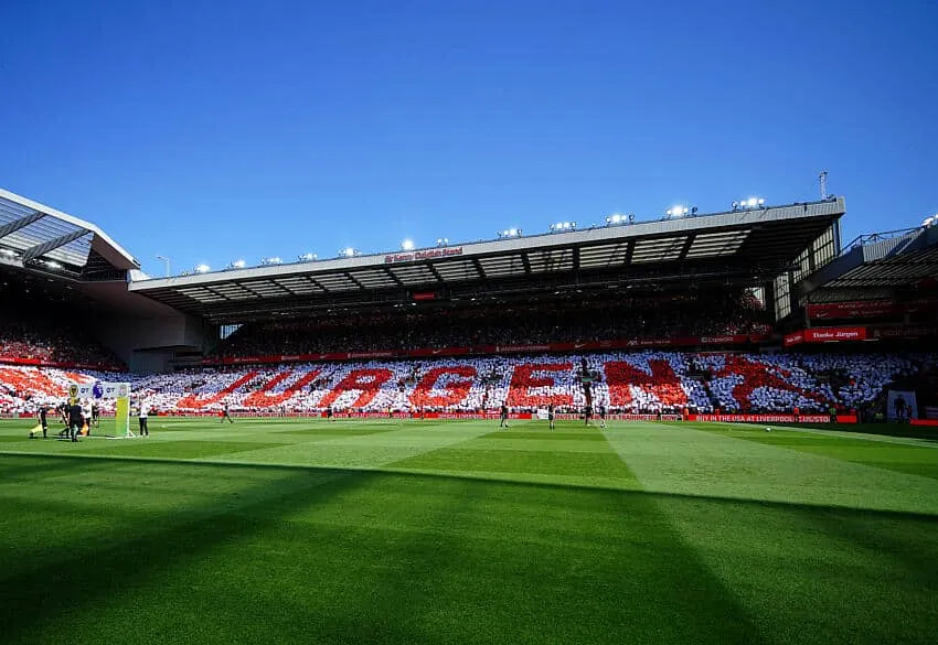 Jurgen Klopp farewell tifo