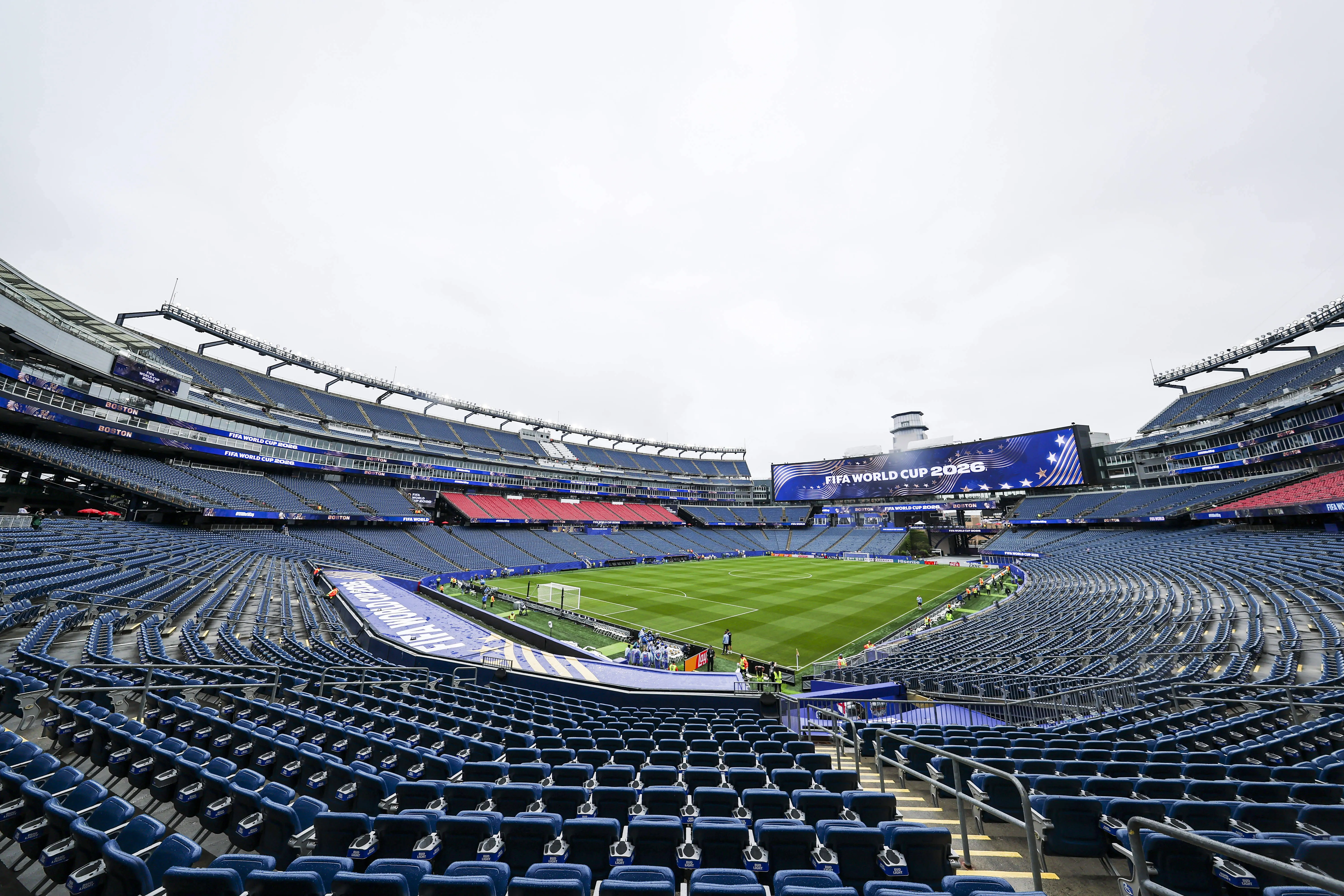 Gillette Stadium is host to both New England Patriots (NFL) and New England Revolution (MLS)