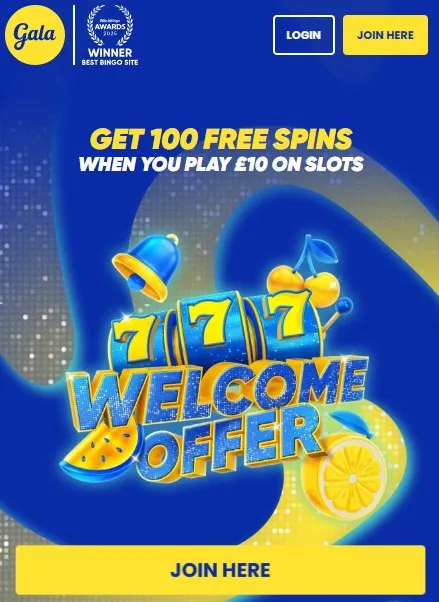 gala spins casino review and welcome offer