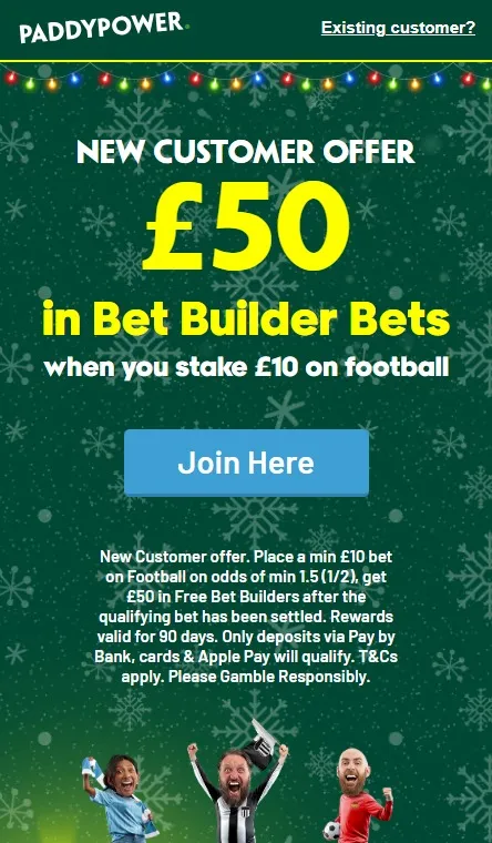 paddy power new customer offer bet builder 50 free bets