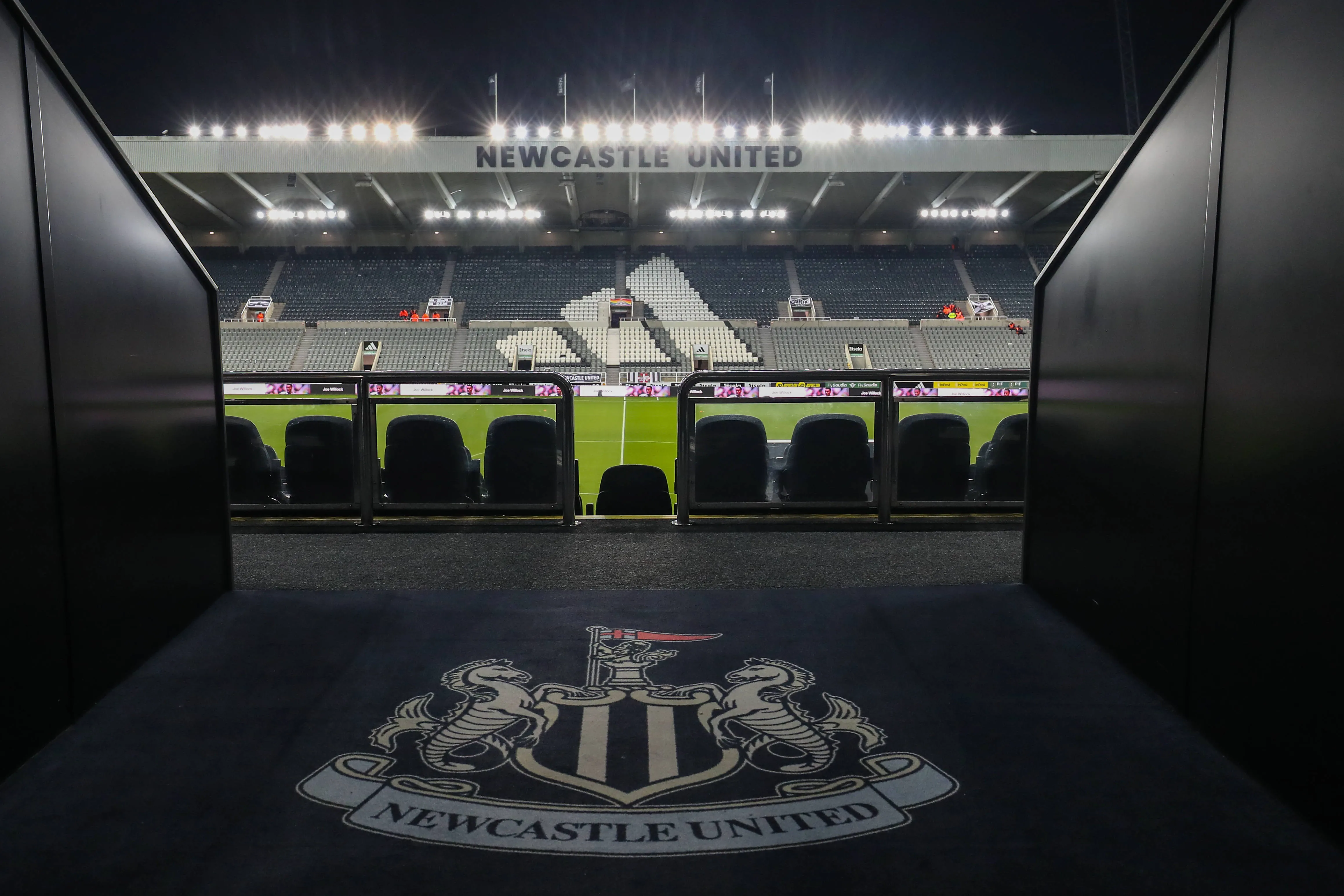 View inside St. James' Park