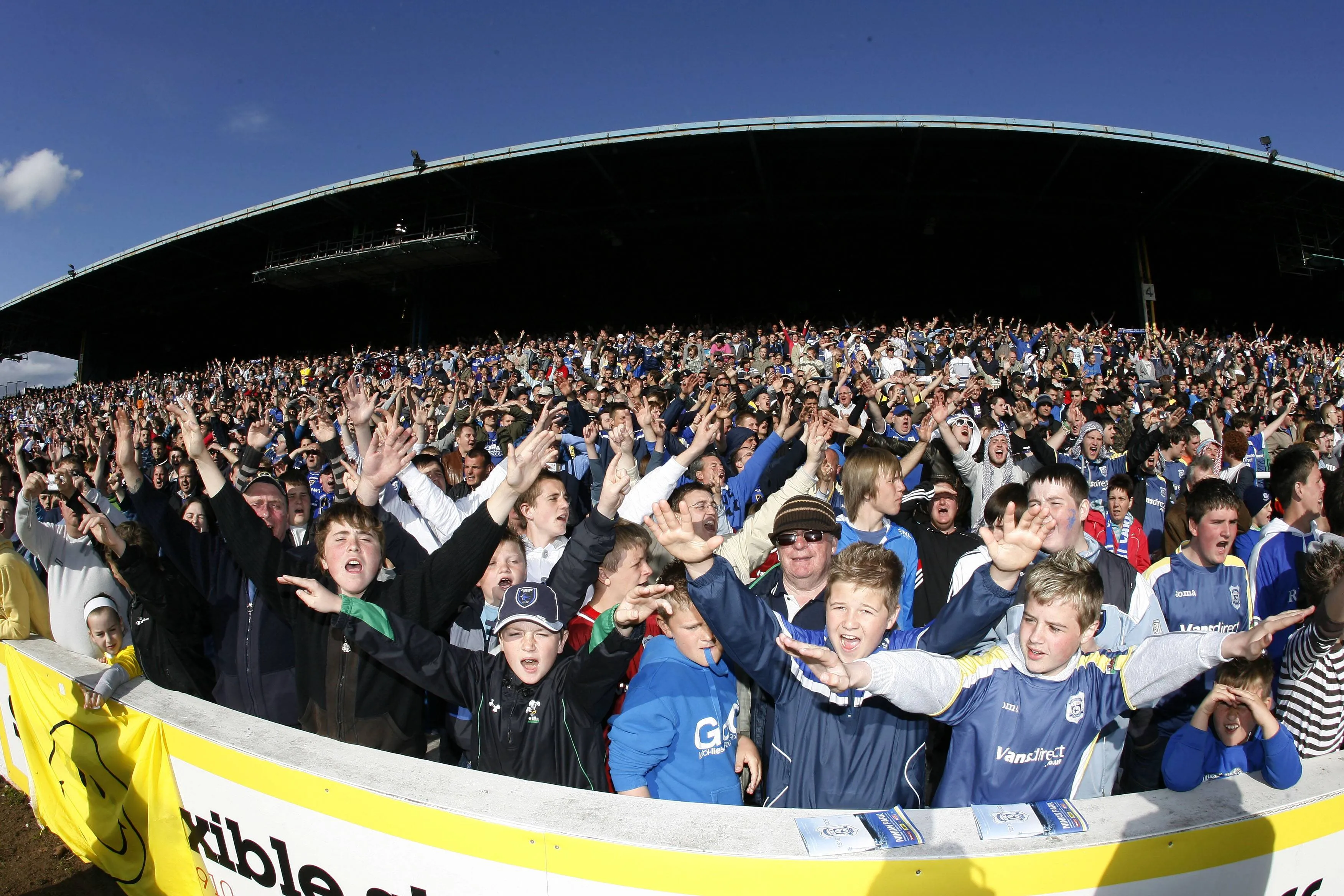 Abandoned stadiums in Wales including Ninian Park, Vetch Field and more