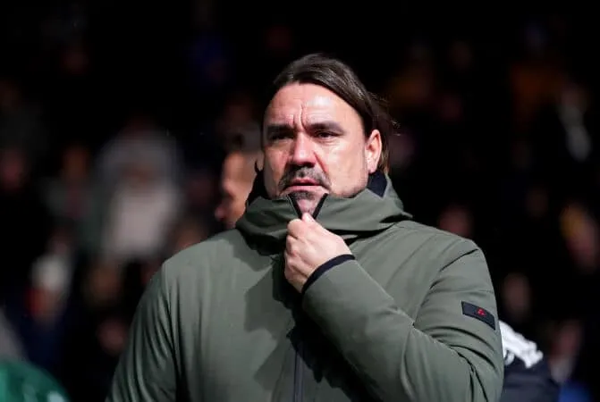 Leeds United manager Daniel Farke
