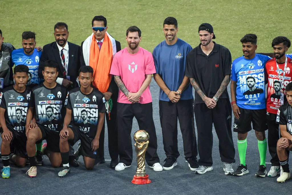 Lionel Messi wraps up India tour with Delhi visit at Arun Jaitley Stadium