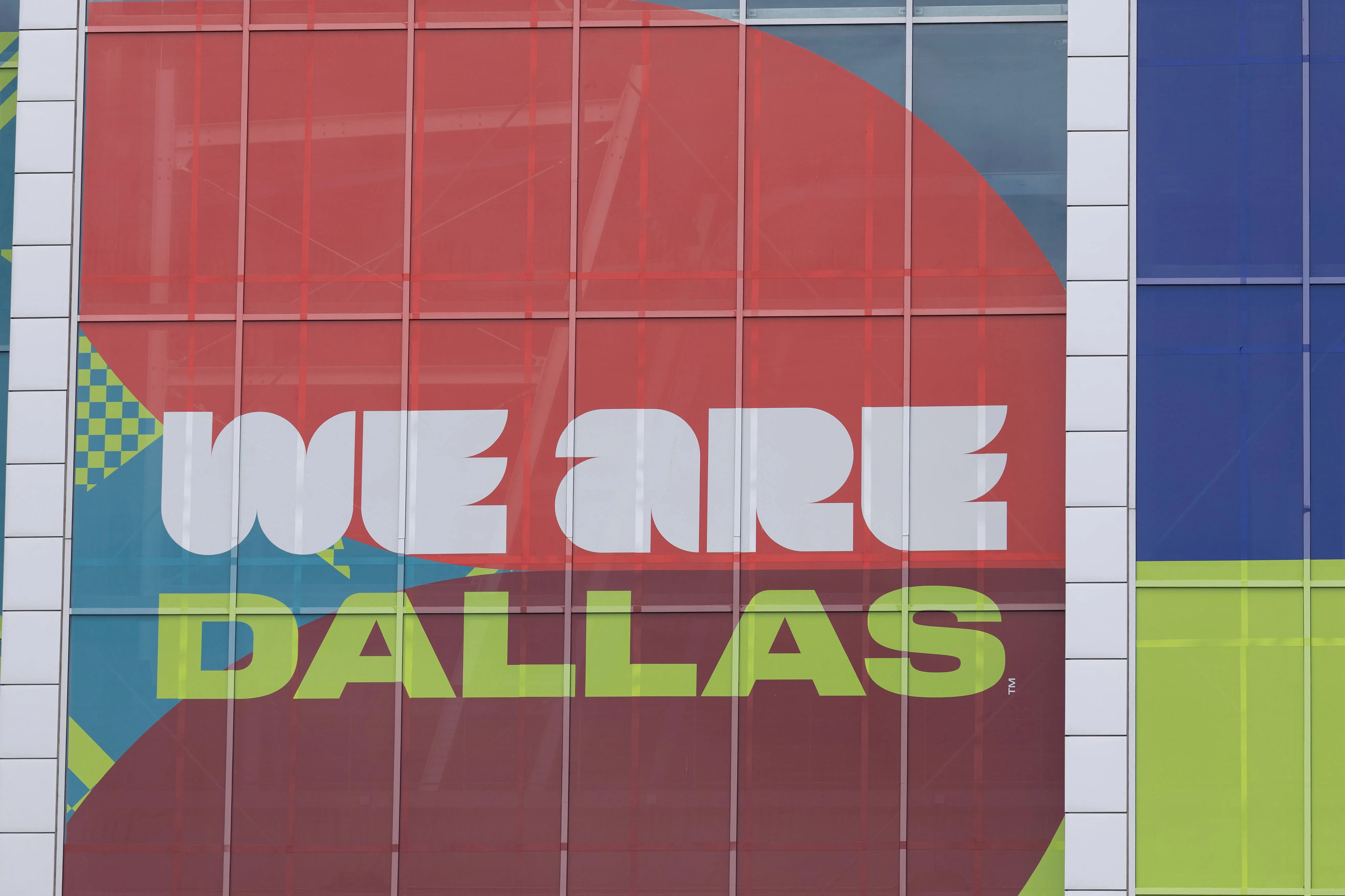 2026 World Cup sign in Dallas