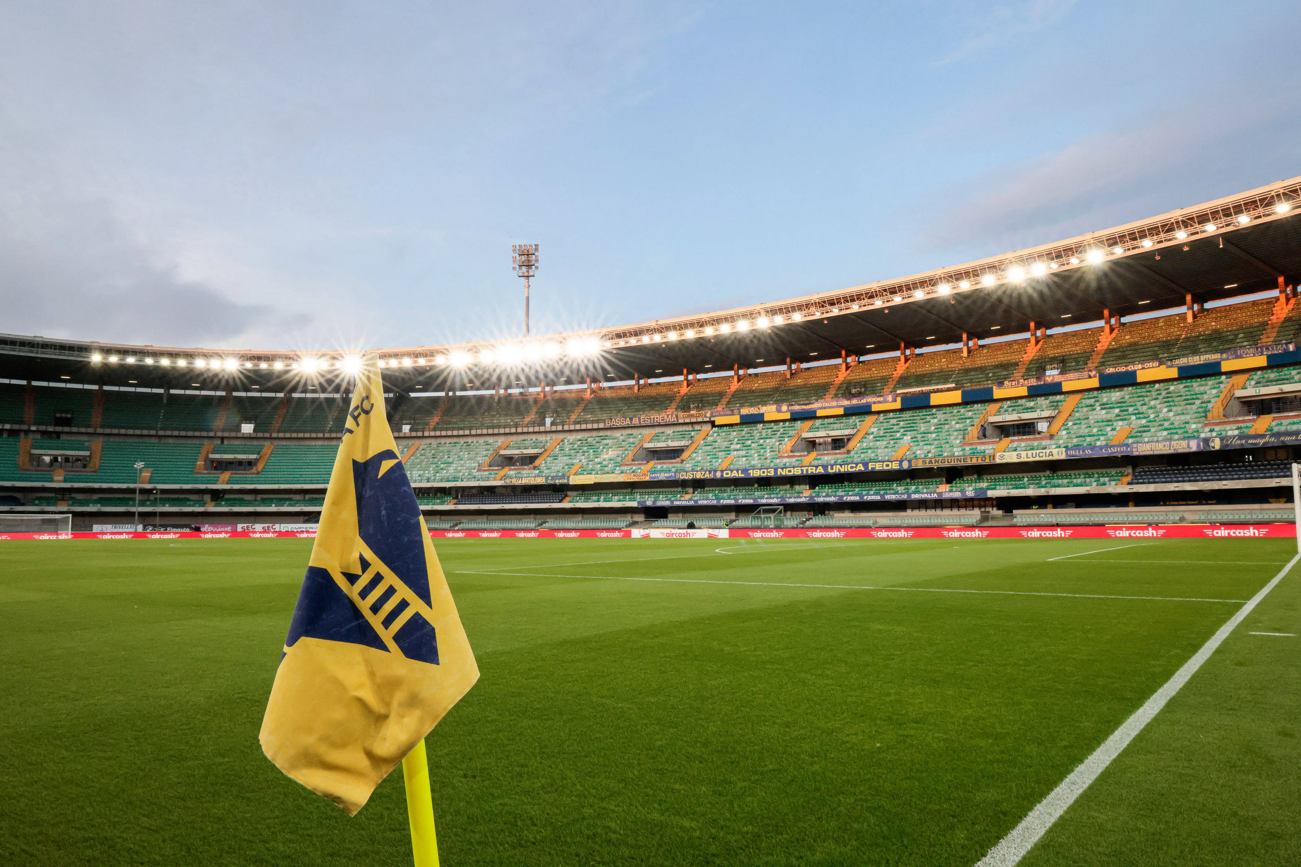 View of Marcantonio Bentegodi Stadium