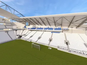 Amex Stadium redevelopment: Brighton announce new away section and fan zone