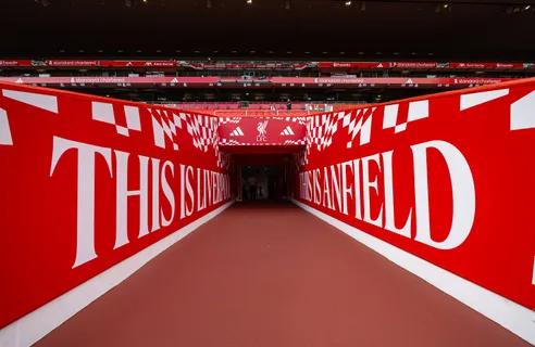 Original iconic Anfield Stadium tunnel piece set to be auctioned after decades in storage