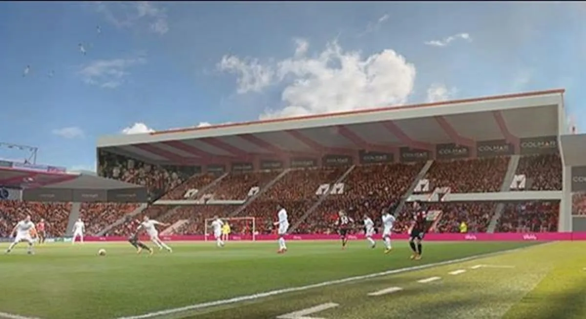 Bournemouth South Stand plans