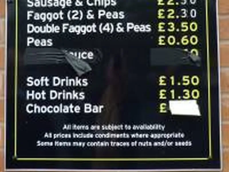 Football Food and Drink Prices