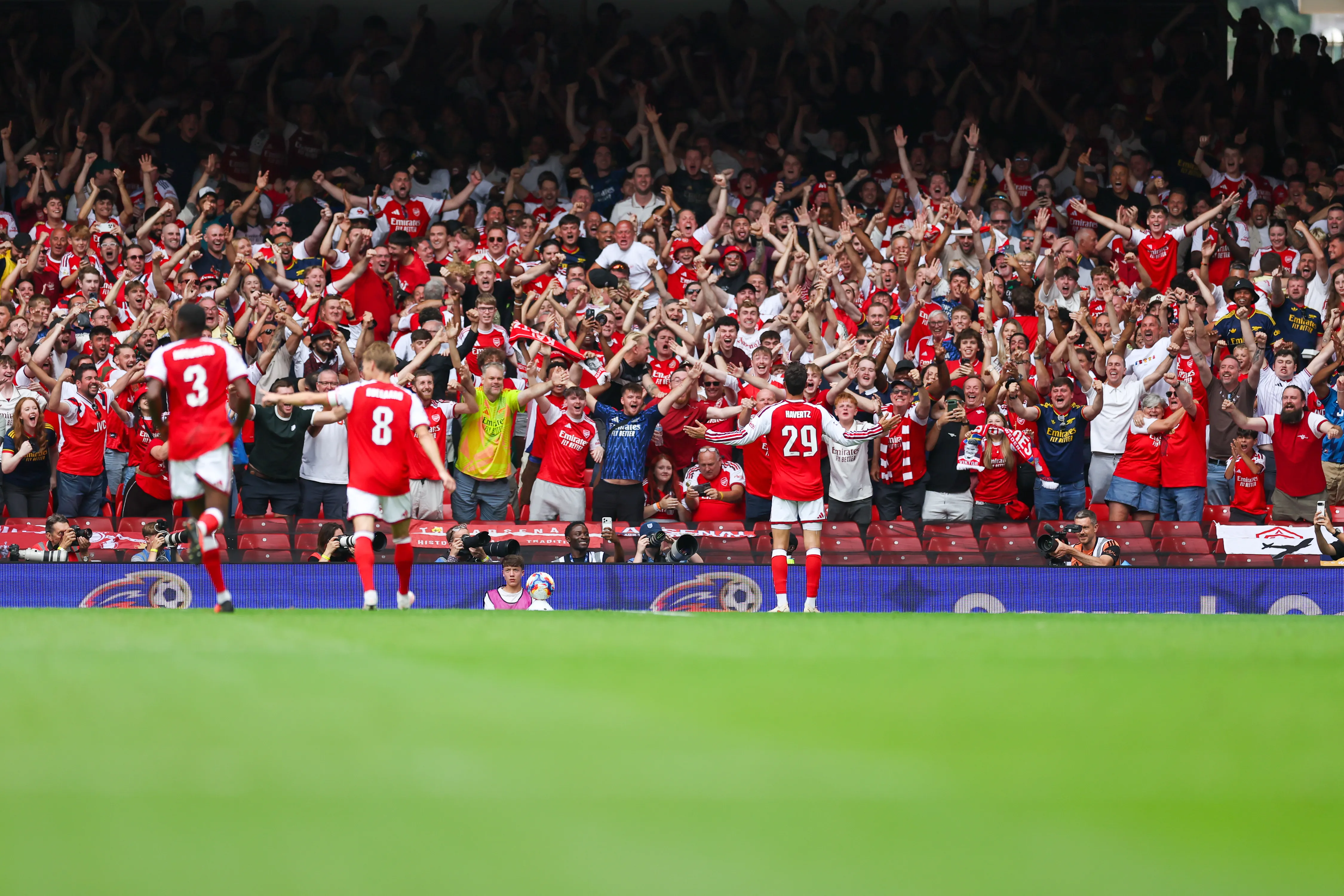 What Arsenal fans chanted during Man City win as iconic Declan Rice moment remembered