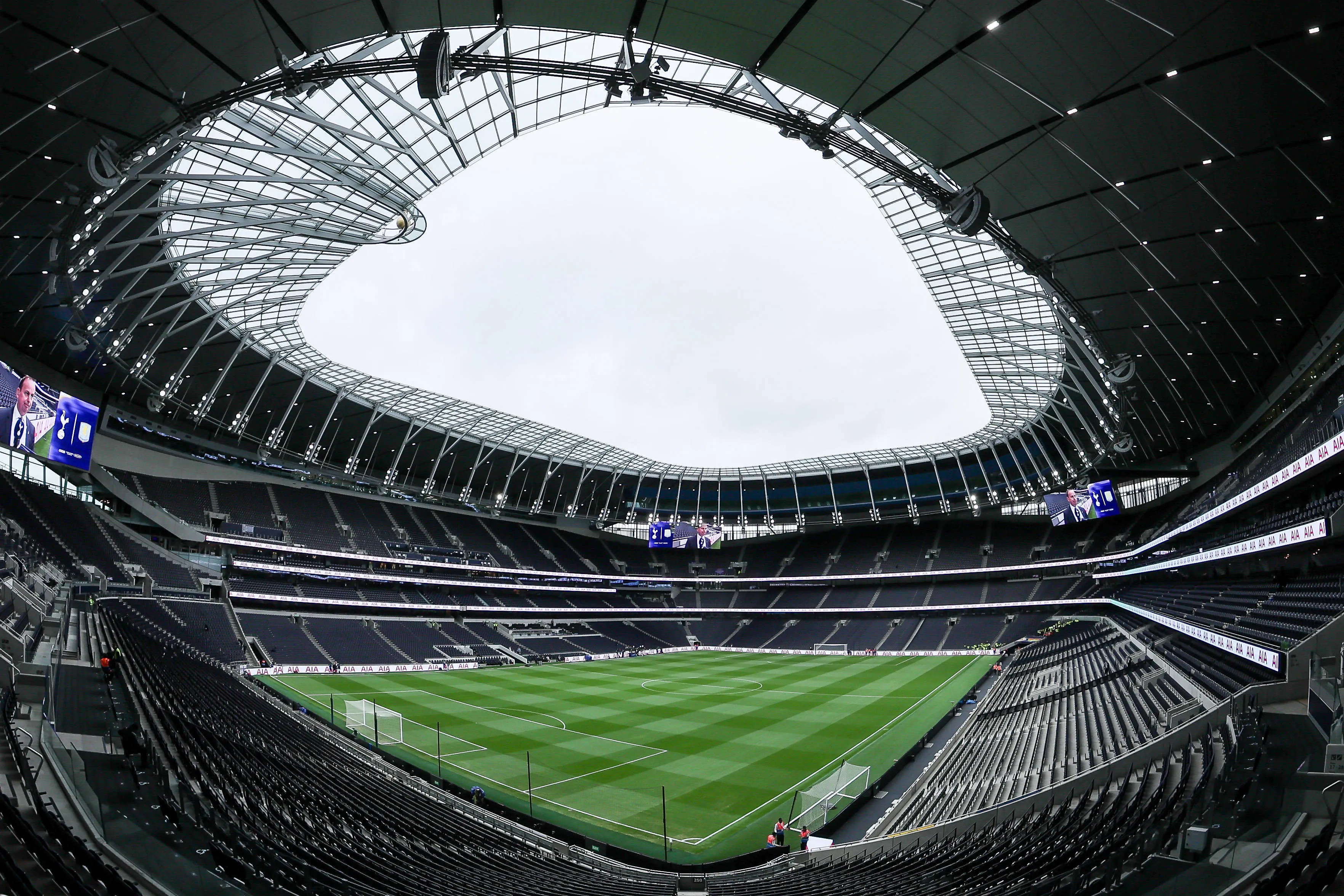 General view inside Tottenham Hotspur Stadium