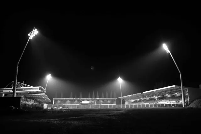 Racecourse Ground, home of Wrexham AFC, which has had the highest EFL Trophy attendances this season