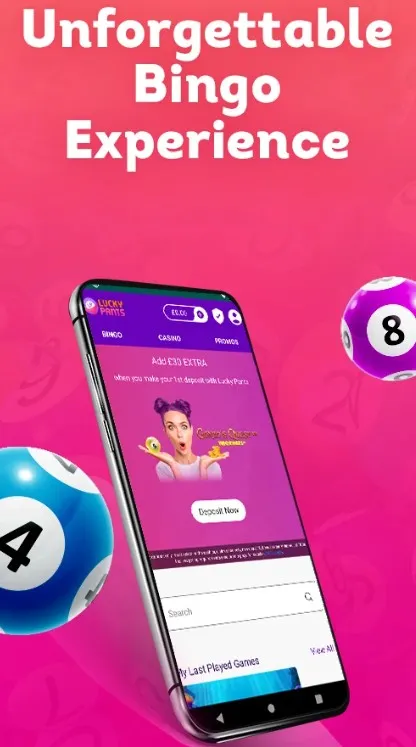 Lucky Pants Bingo app