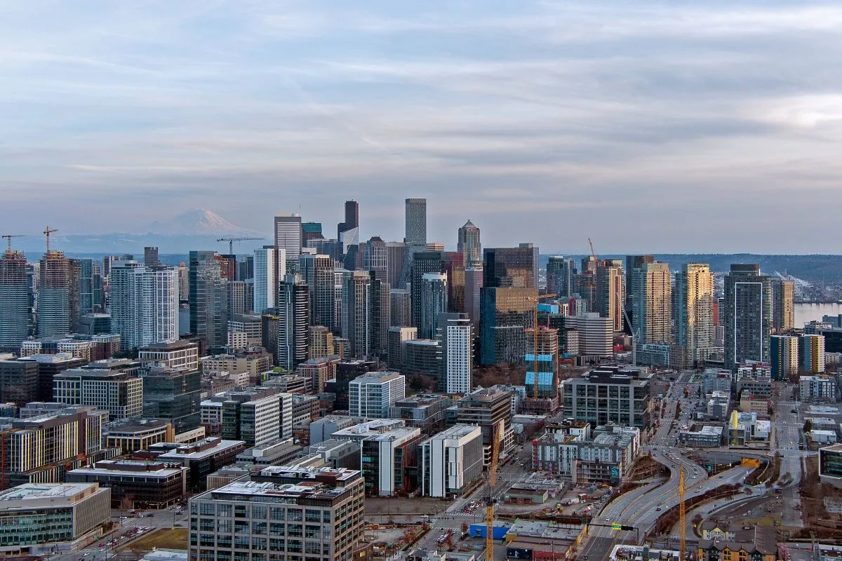 The Seattle skyline