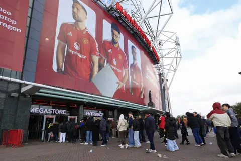 Man Utd fans inside Old Trafford make feelings on new &pound;2bn stadium crystal clear with x-rated chant
